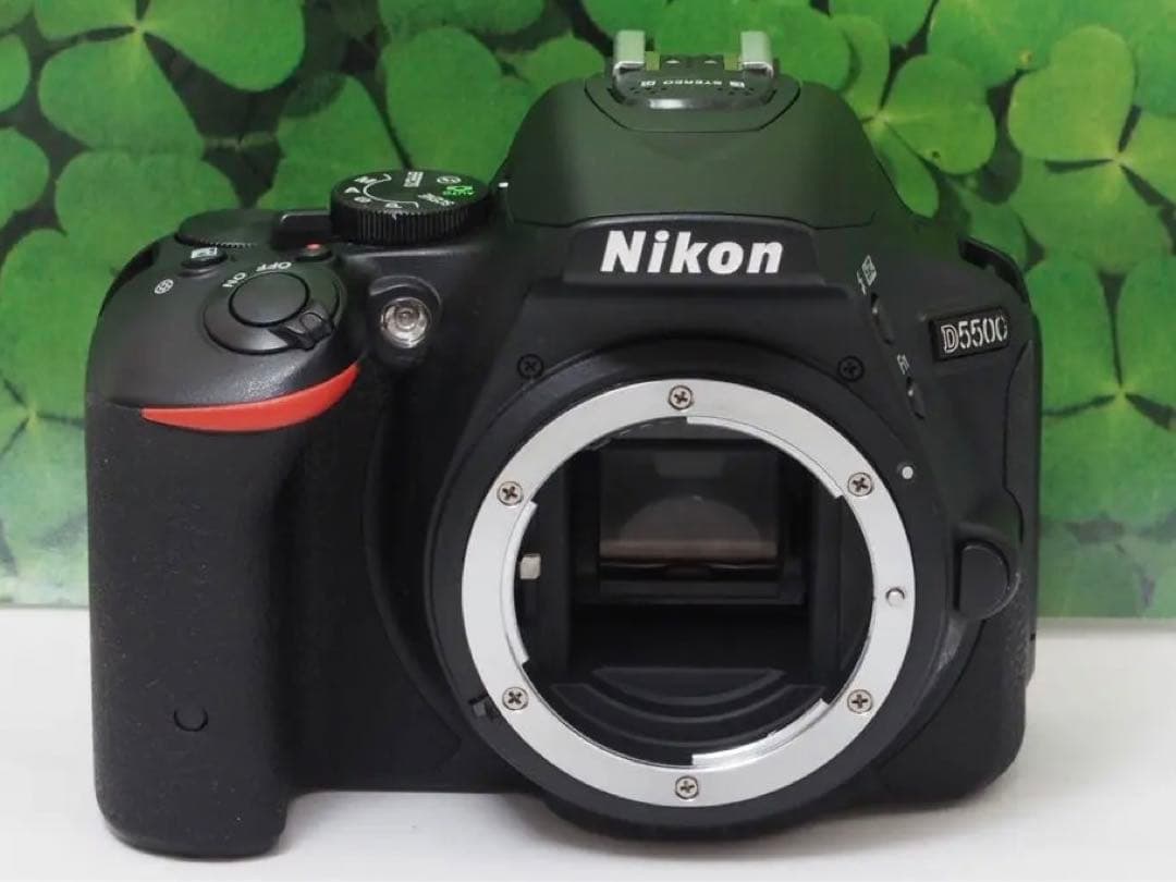 【美品】Wifi搭載❤️自撮りOK ニコンD5500 2416万画素 標準レンズ