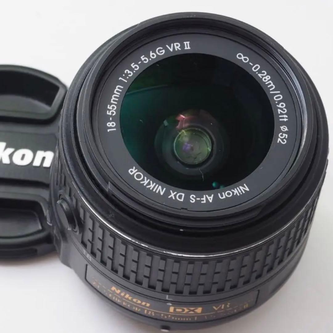 【美品】Wifi搭載❤️自撮りOK ニコンD5500 2416万画素 標準レンズ