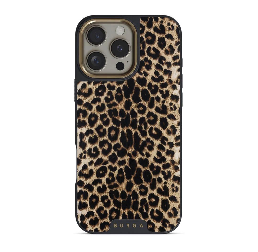 BURGA MagSafe ヒョウ柄ケースiPhone16Pro