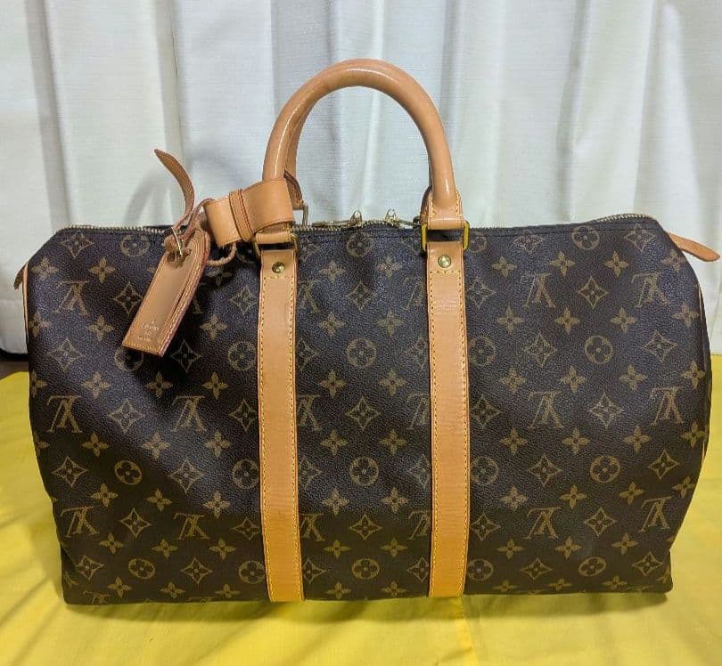 ルイ・ヴィトン キーポル45ボストンバッグ ブラウンFL1010