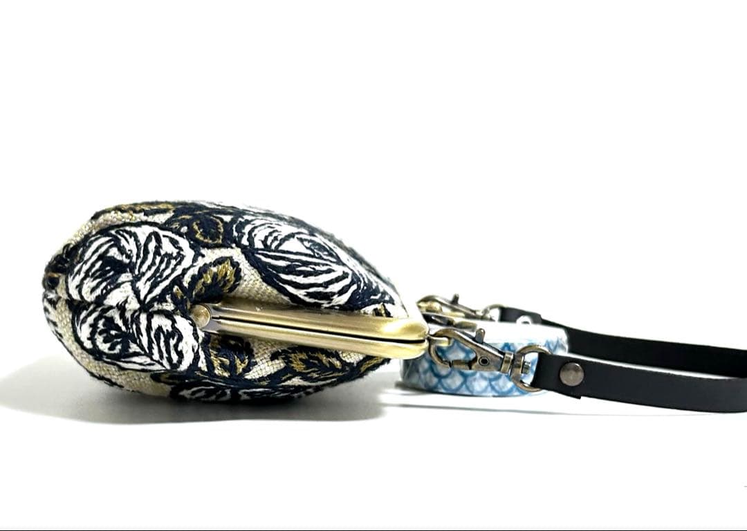 【専用2点】ミナペルホネンrosy ロージー がま口ミニバッグ風♪リボン口金 他