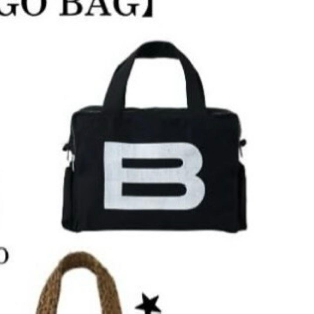 新品 BEEDEN BIG B LOGO BAG BLACK