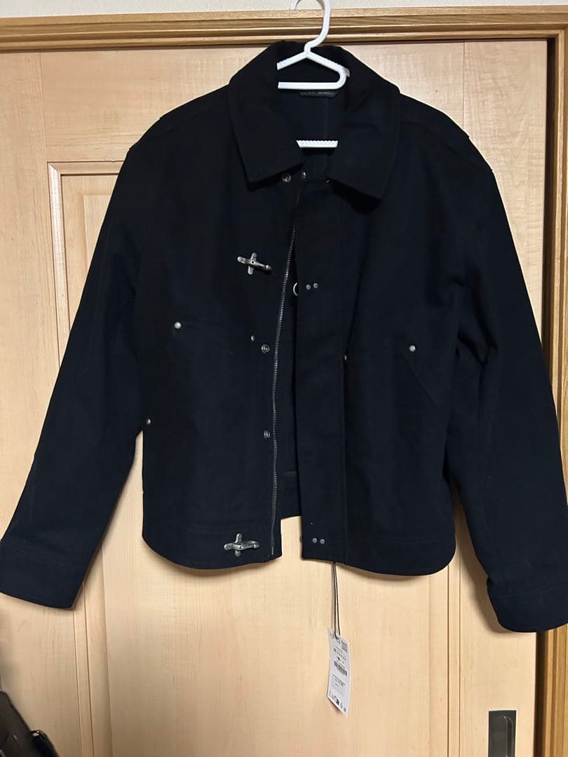 ZARA リラックスフィットトグルボタンジャケット M