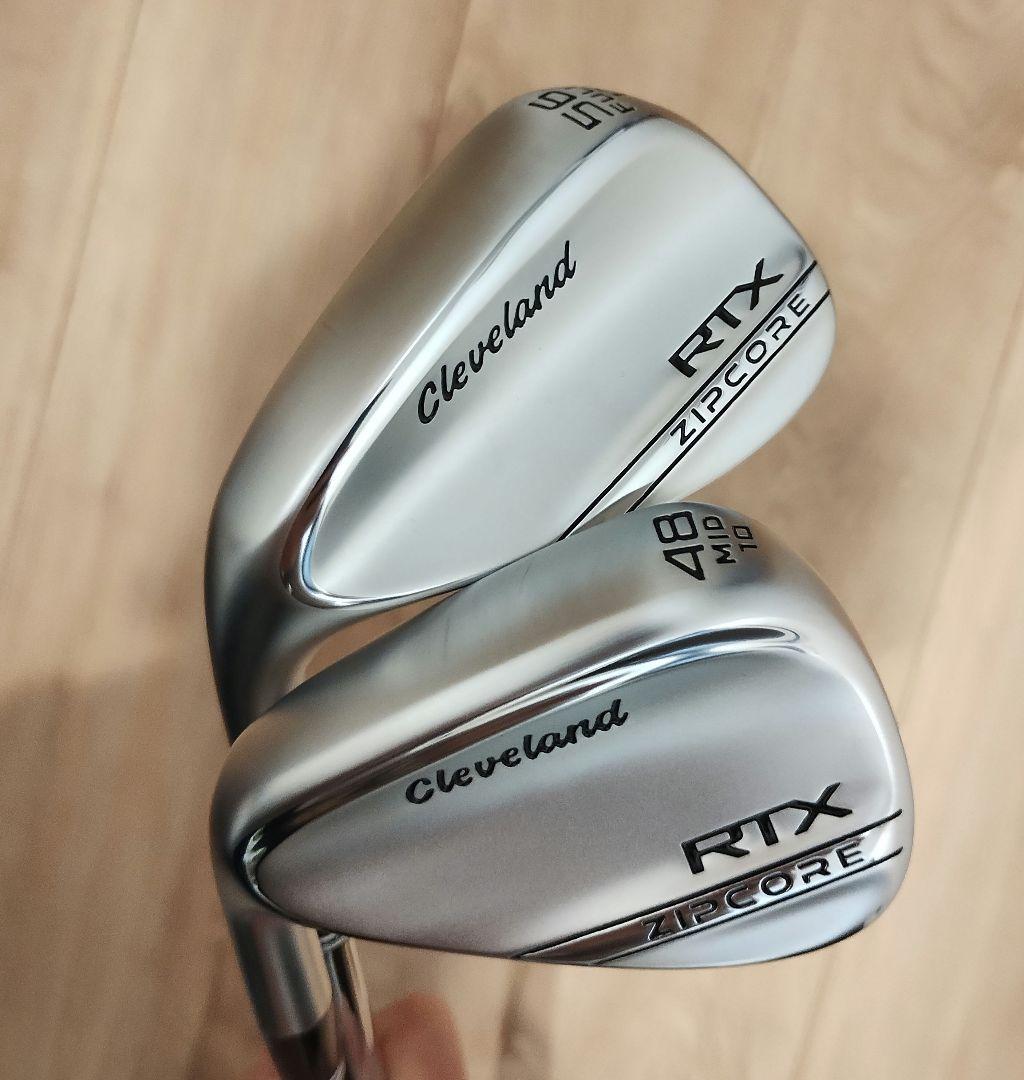 レフティ Cleveland RTX ZIPCORE 48° 56° セット