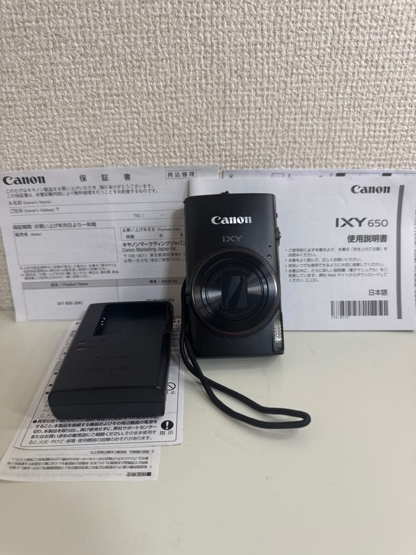 k*】様 Canon IXY650 コンパクトデジタルカメラ ブラック