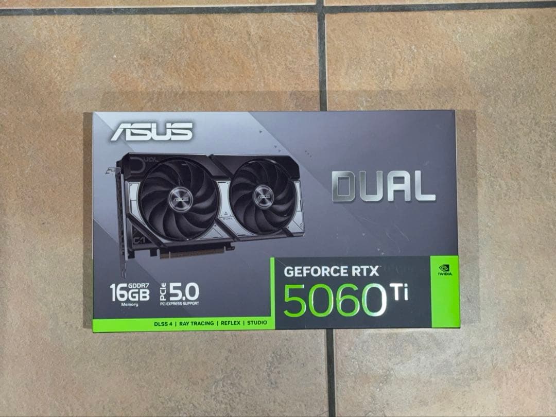 ASUS GeForce RTX 5060 Ti 16GB 新品未開封