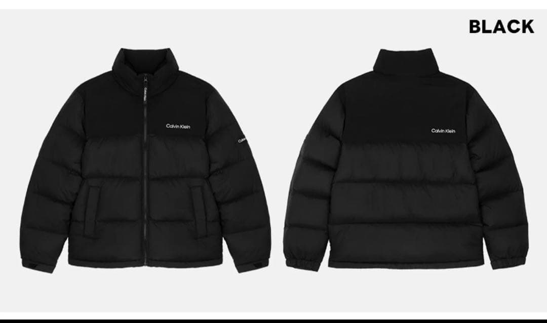   ブラック ダウンジャケット Lサイズ