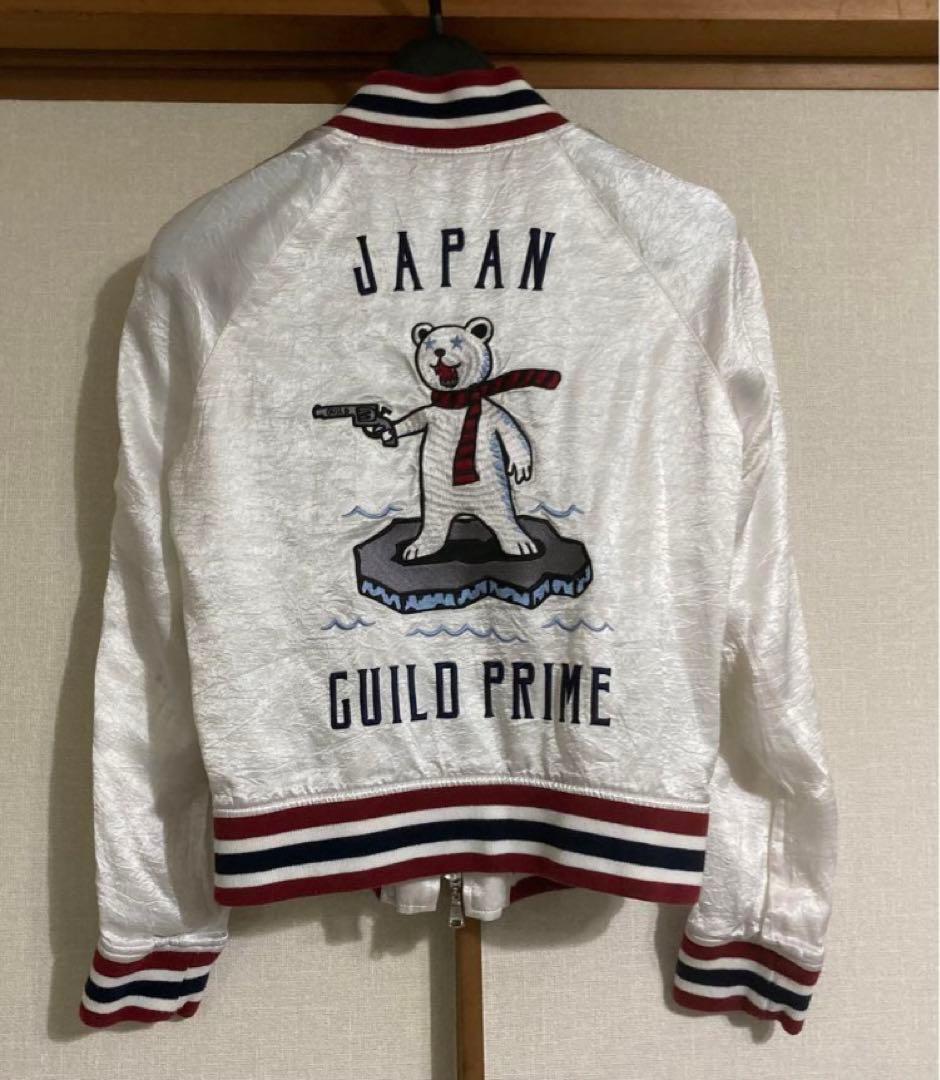 【レア】guild prime スカジャン　ブルゾン　刺繍　サイズ34(S)