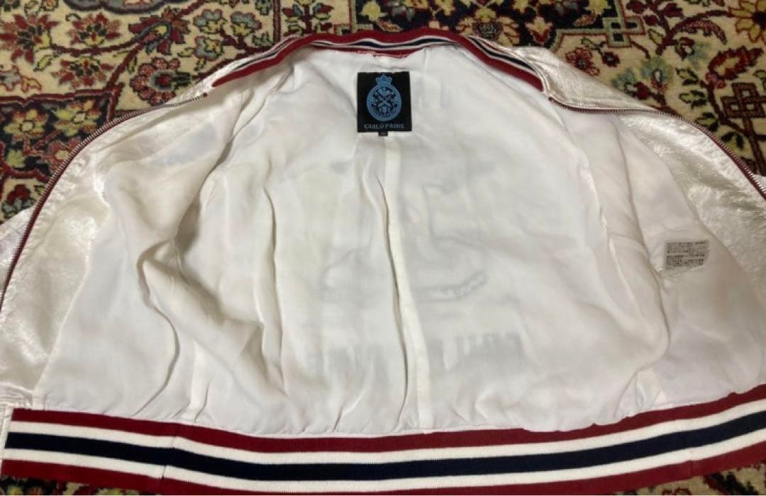 【レア】guild prime スカジャン　ブルゾン　刺繍　サイズ34(S)