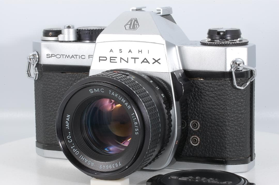 【整備済】 ASAHI PENTAX SPOTMATIC F 一眼レフカメラ
