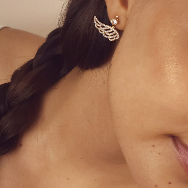 Aretes Alas de Luz Angel