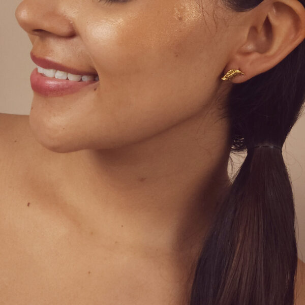 Aretes Hoja de Sol