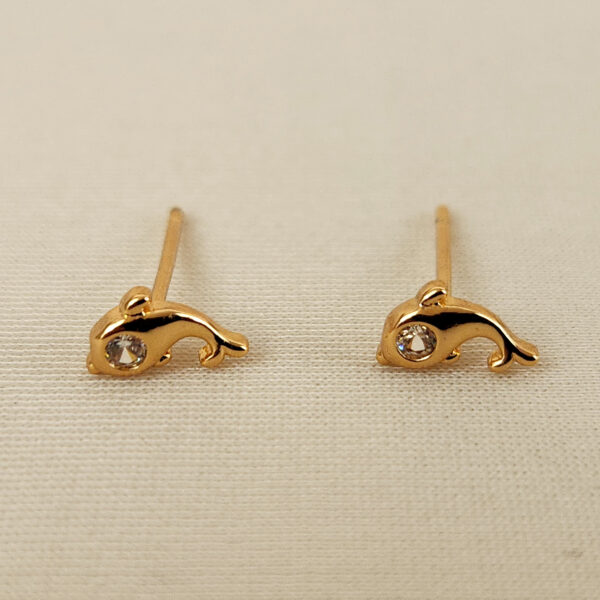 Aretes Delfín de Luz