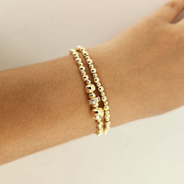 Pulsera Doble Brillo