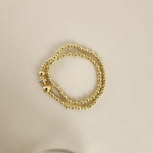 Pulsera Doble Brillo