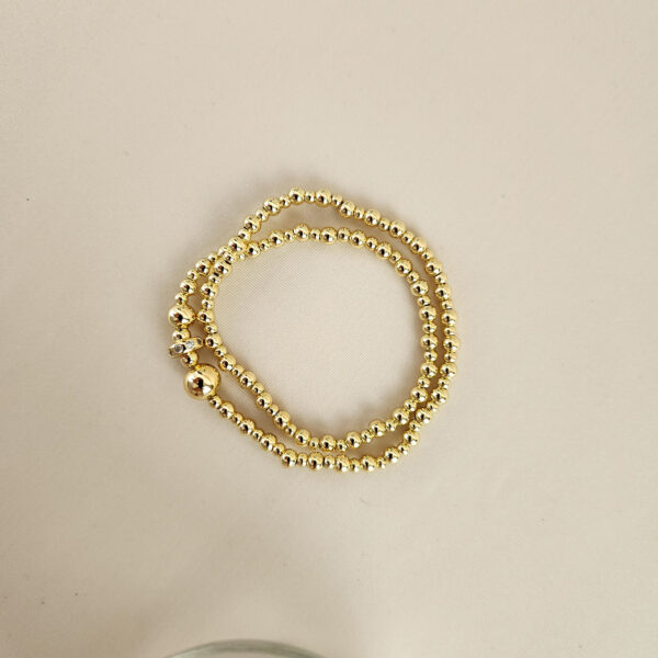 Pulsera Doble Brillo