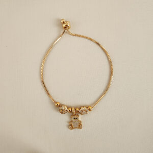 Pulsera tipo Pandora de Oso