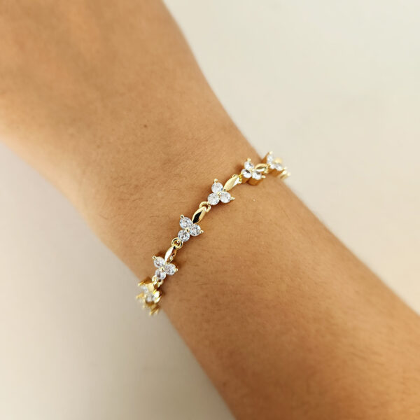 Pulsera Mosaico de Flores