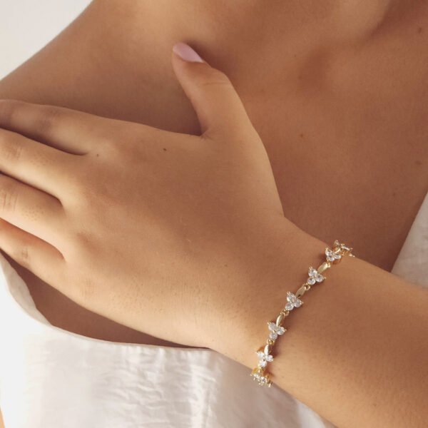 Pulsera Mosaico de Flores