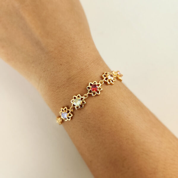 Pulsera Jardín Brillante