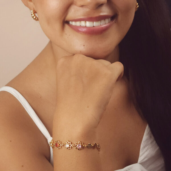 Pulsera Jardín Brillante