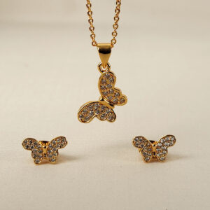 Set Mariposa Perlada