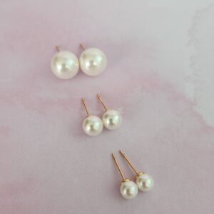 Aretes Sueño de Perla Medianos