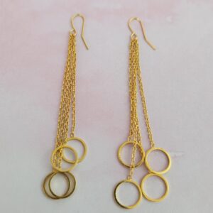Aretes Aros Celestes