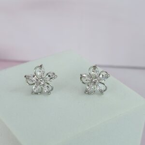 Aretes Flor de Nieve