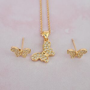 Set Mariposa Perlada